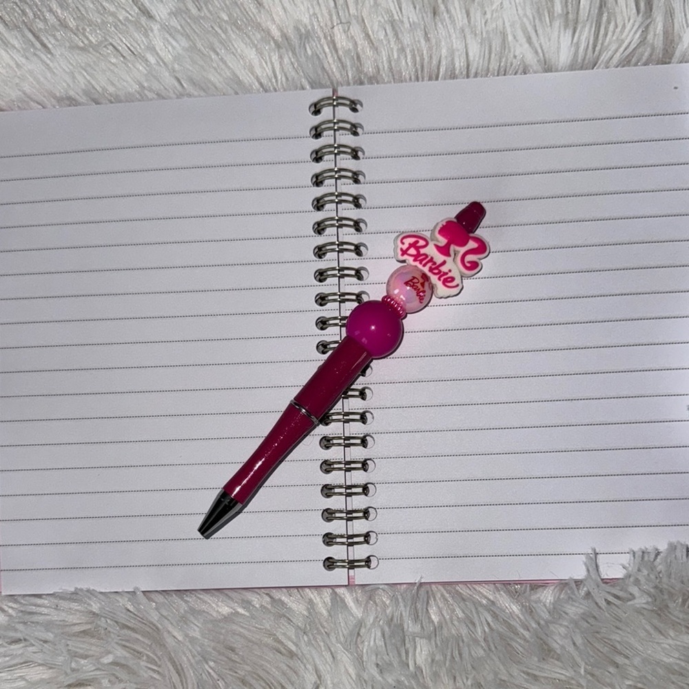 Pink 'Take a Break' Notebook with Pen (B) - Picture 4 of 4